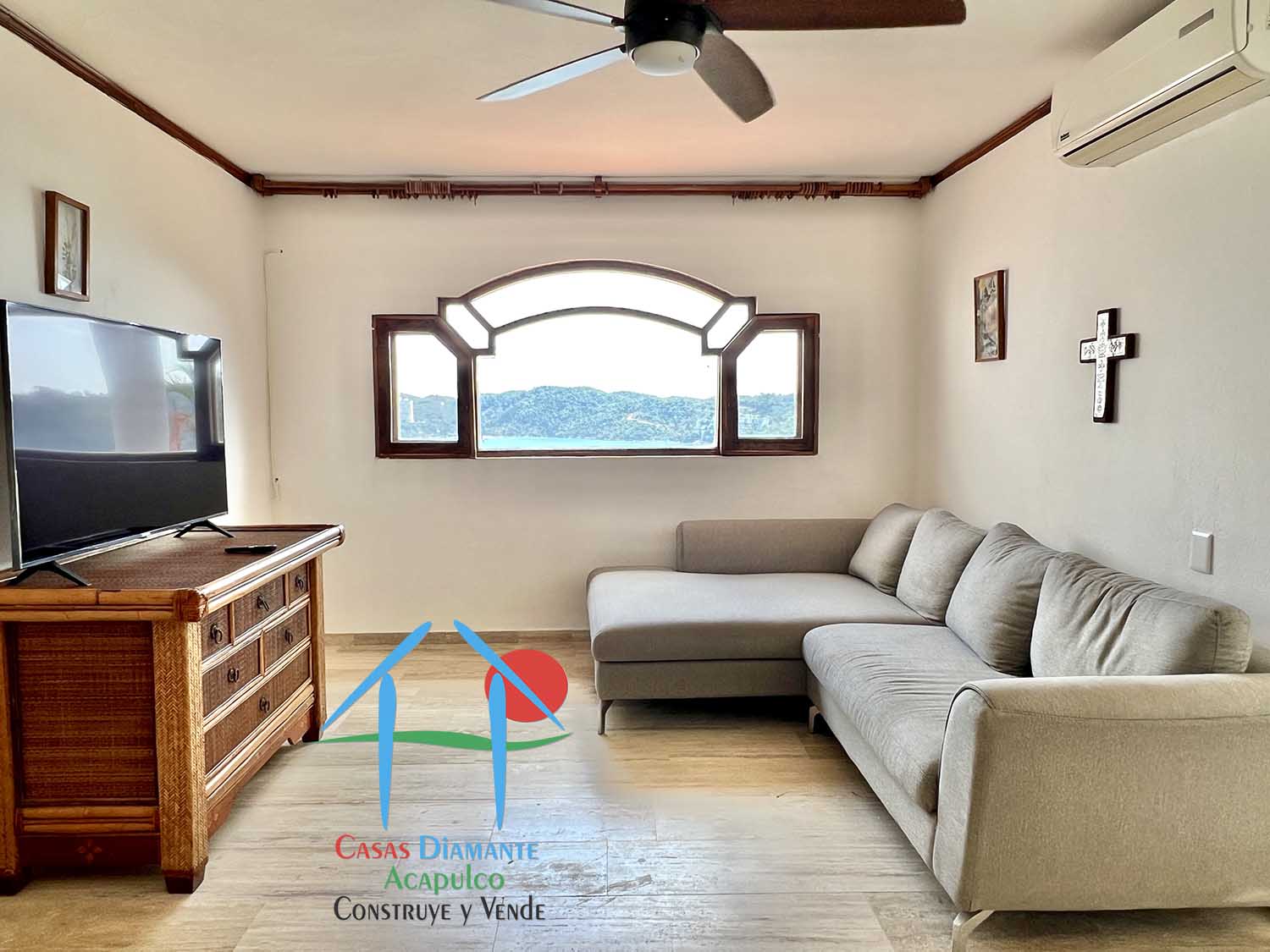 Pichilingue Villa Kairos - Sala de televisión 2